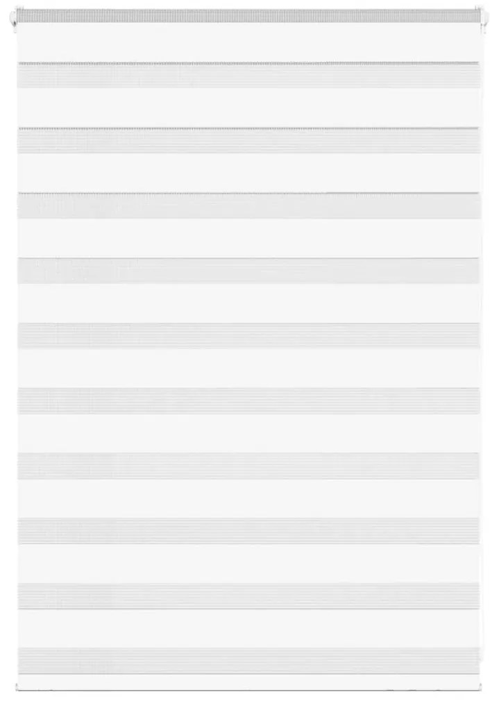 Ζέβρα τυφλή Λευκό Πλάτος υφάσματος 90,9 εκ. Πολυεστέρας
