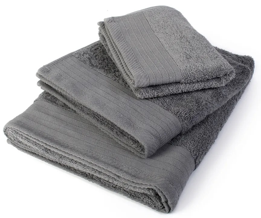 DIMcol ΠΕΤΣΕΤΑ ΕΝΗΛ Cotton 100% 40Χ60 ΠΕΝΙΕ 500 gsm ΓΚΡΙ 1331812704600004