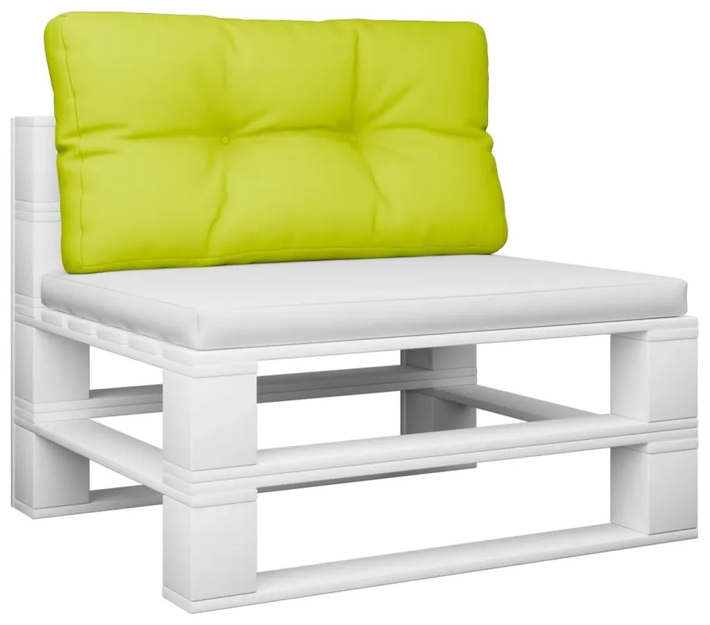 vidaXL Μαξιλάρι Παλέτας Αν. Πράσινο 80 x 40 x 12 εκ. Υφασμάτινο