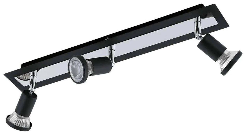 Φωτιστικό Σποτ Led 94965 Black Sarria Eglo Metal