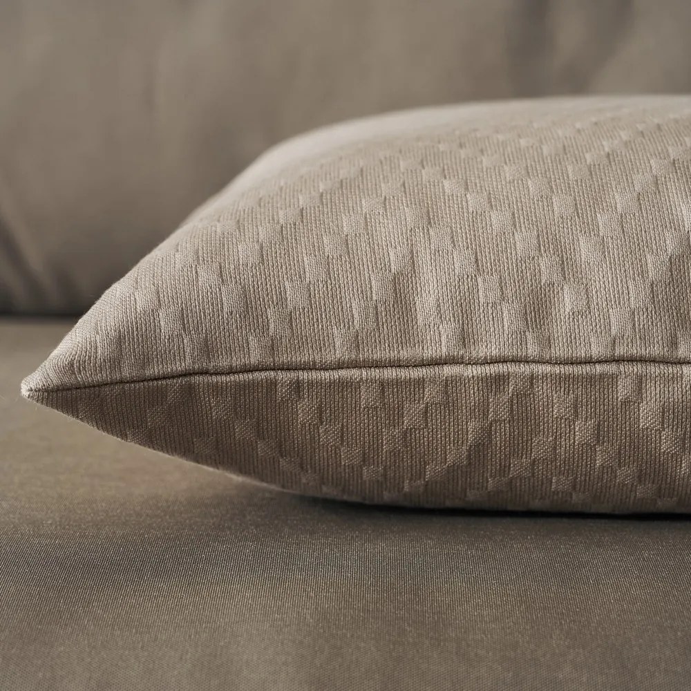Μαξιλαροθήκη 50x50cm GOFIS HOME Ori Hemp Beige 401/21