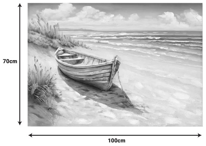 Πίνακας σε καμβά Boato Inart 100x3x70εκ