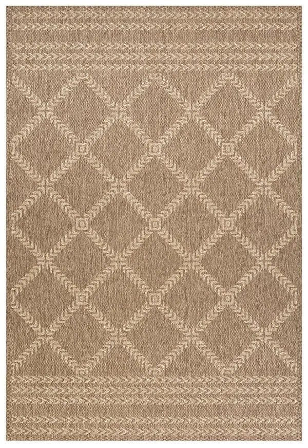 ΧΑΛΙ ETHNIK  2012C BROWN/CARAMEL BEIGE - 200X285  NewPlan