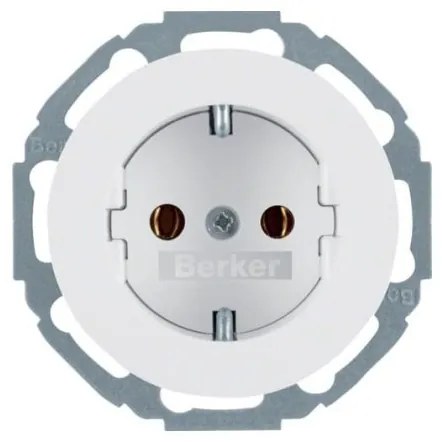 Πρίζα Σούκο Λευκό Berker R.Classic 41452089 Hager-41452089-Λευκό 41452089