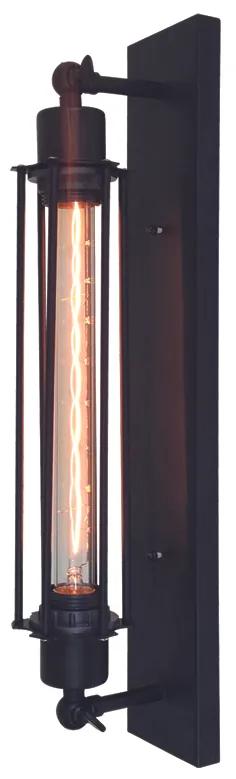 Φωτιστικό Τοίχου - Απλίκα KS2049W-1BK TORO B2