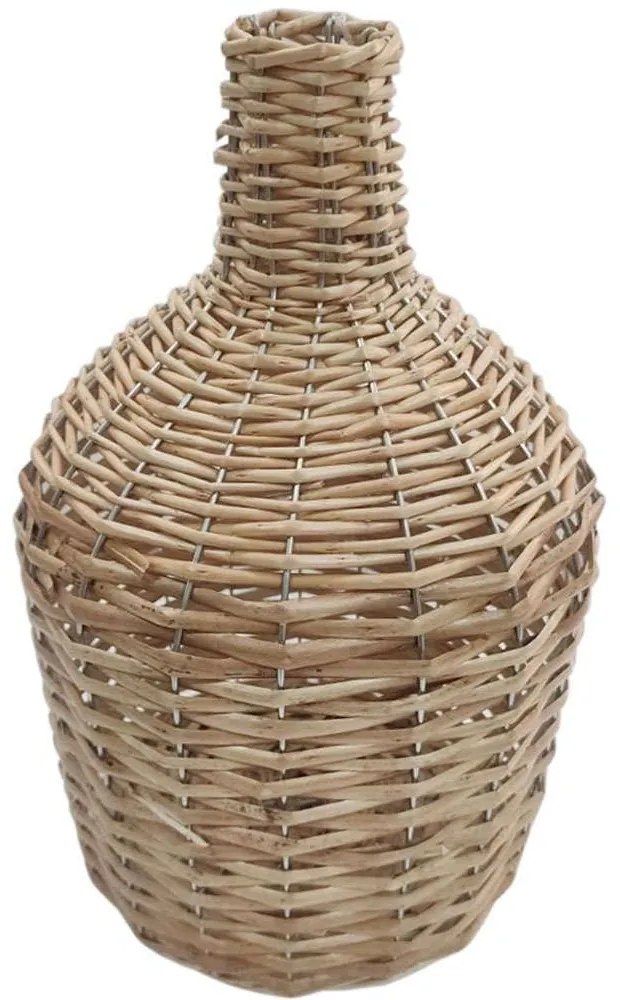 Βάζο Rattan 00.06.61167 21x29cm Natural Rattan