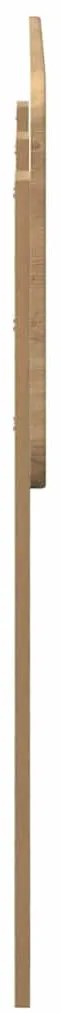 vidaXL Κεφαλάρι με κεφαλάρι Artisan Oak 120 cm Επεξεργασμένο ξύλο