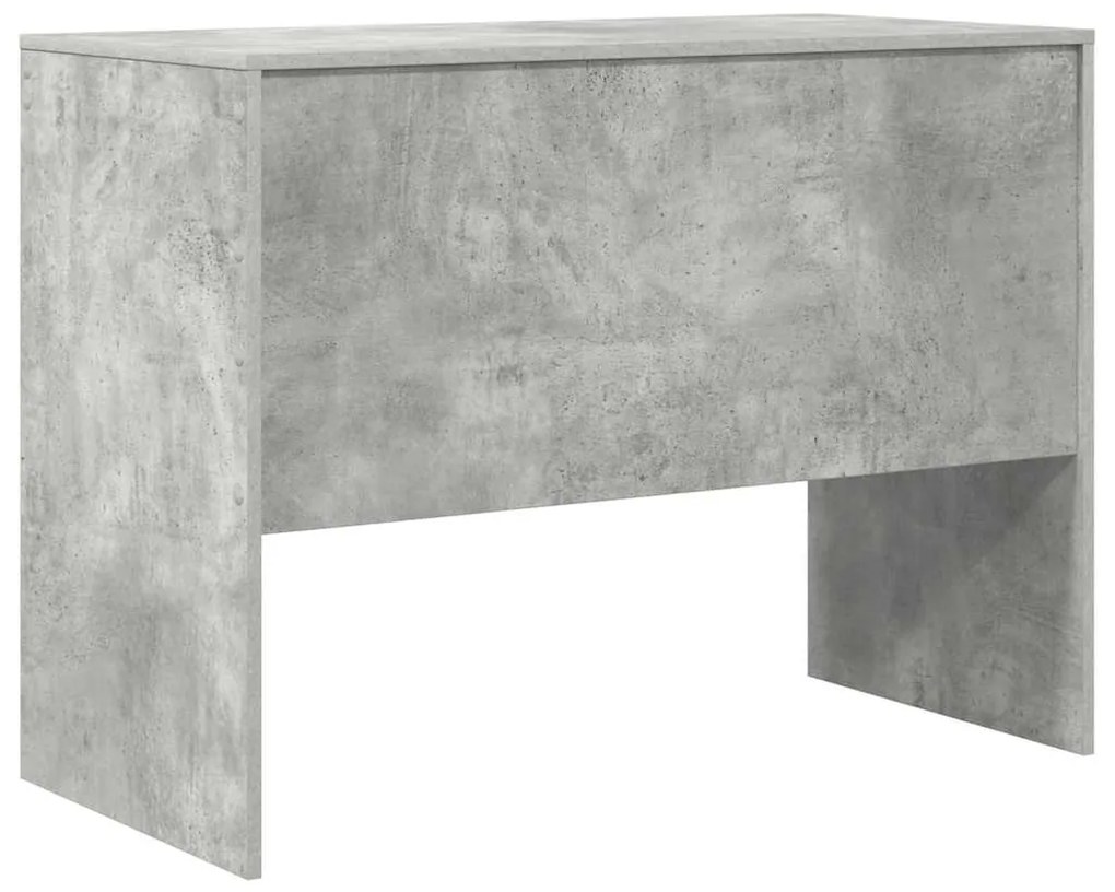 vidaXL Γραφείο Γκρι σκυροδέματος 100 x 50 x 76 εκ. Επεξεργασμένο ξύλο