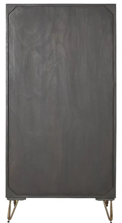 Ντουλάπι DKD Home Decor Καφέ Μέταλλο Ξύλο από Μάνγκο 70 x 45 x 142 cm