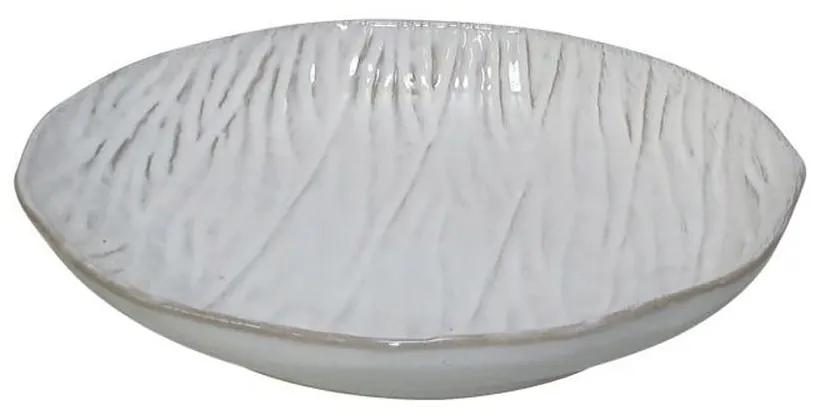 Διακοσμητική Πιατέλα 003-123-056 25x25x4,5cm White Κεραμικό