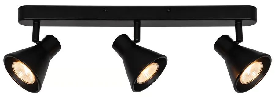 Φωτιστικό Οροφής - Spot Eik 3 45780103 GU10 15x45cm Black Nordlux