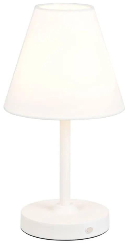 Επιτραπέζιο Φωτιστικό Επαναφορτιζόμενο Kenny R53621101 SMD Led 2W 140lm 3000K 13x29cm White RL Lighting