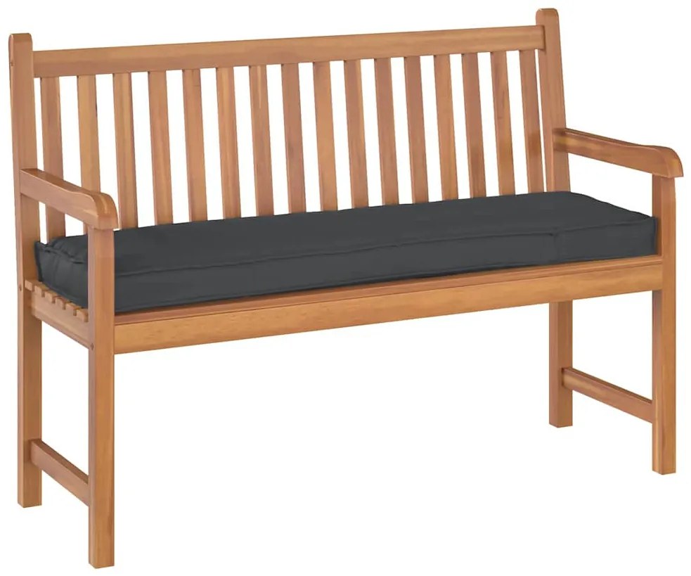 vidaXL Μαξιλάρι παλέτας για πάγκο Μαύρο 140 x 40 x 8 εκ. Ύφασμα Oxford
