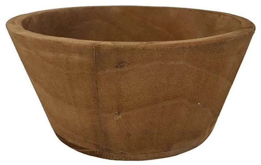 Κασπώ Διακοσμητικό Paulownia 00.07.7547C Φ30x13cm Ξύλινο Natural Wood