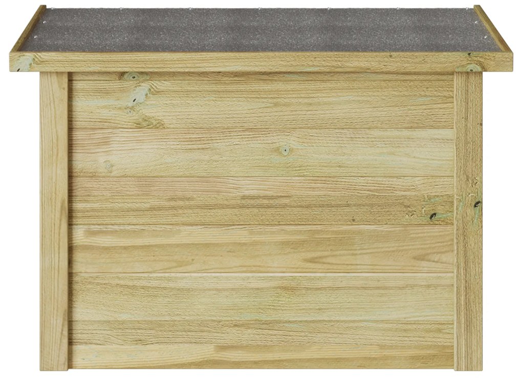 vidaXL Κουτί Αποθήκευσης 44x80x57 cm Εμποτισμένο Ξύλο Πεύκου