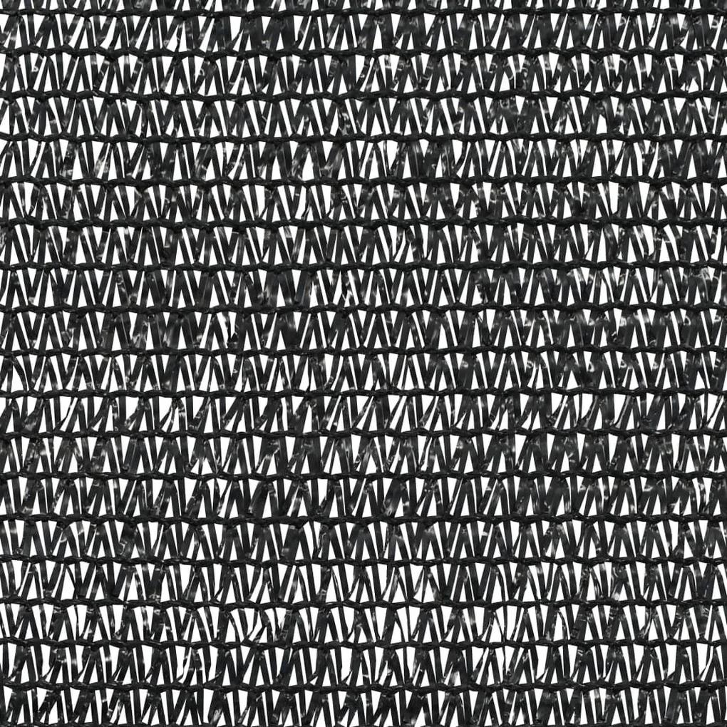 Δίχτυ Σκίασης Μαύρο 3,6 x 25 μ. από HDPE 75 γρ./μ² - Μαύρο