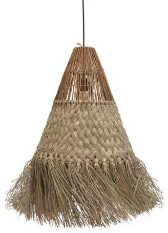 Κρεμαστό Φωτιστικό Οροφής Vajem Inart mendong 50x50x70εκ 337-000023 337-000023 Καφέ