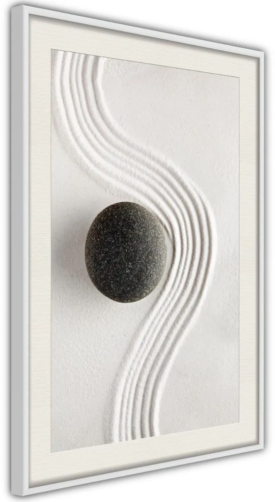 Αφίσα - Zen Garden - 20x30 - Χρυσό - Με πασπαρτού