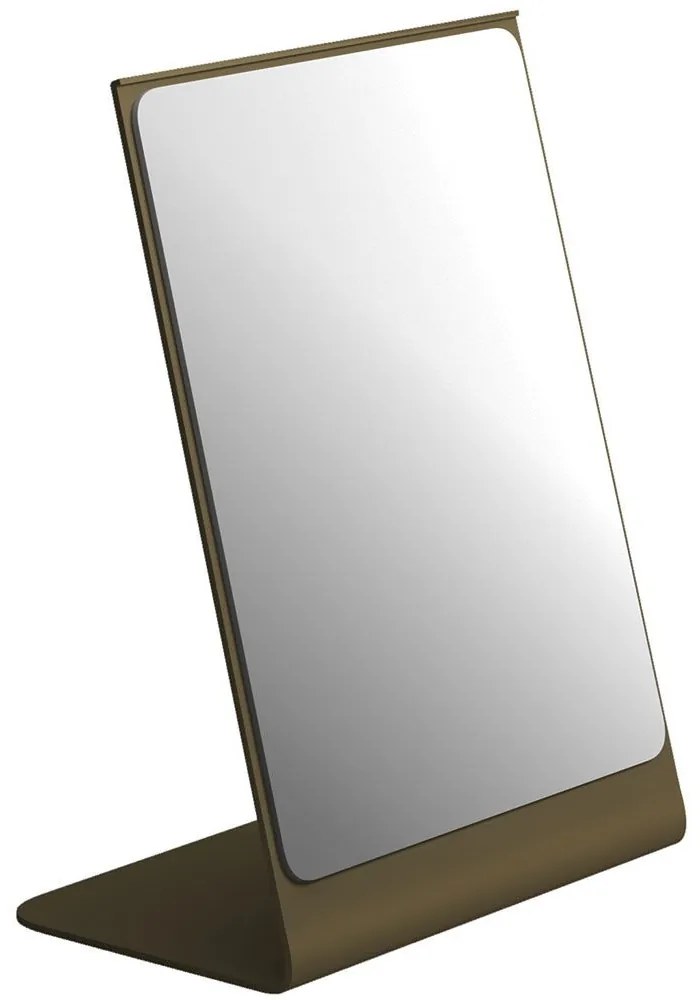 Καθρέπτης Επιτραπέζιος 1520-963 15x10x22cm Matt Light Bronze Pam&amp;Co Stainless Steel