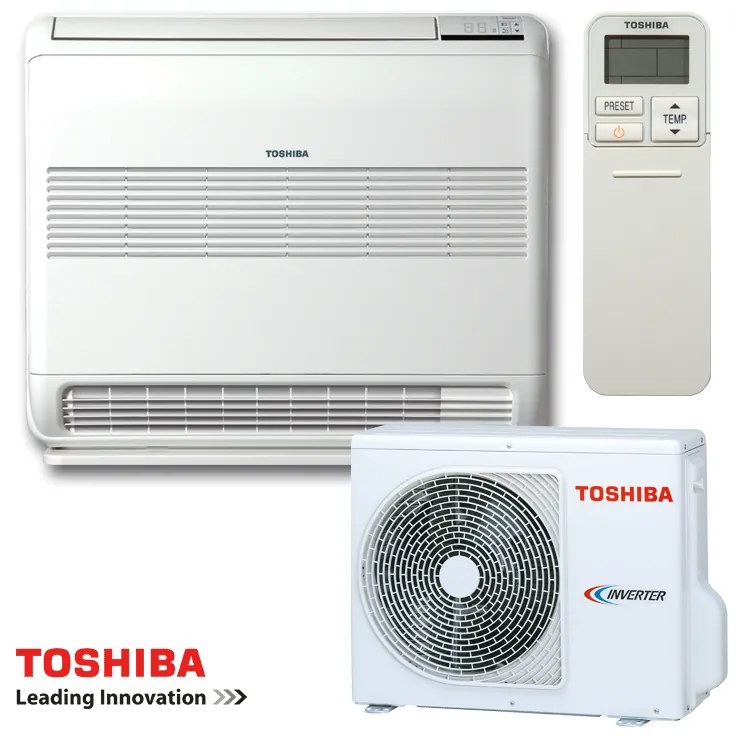 Toshiba Bi-flow Inverter RAS-B13J2FVG-E1 + RAS-13J2AVSG-E - τύπος podov
