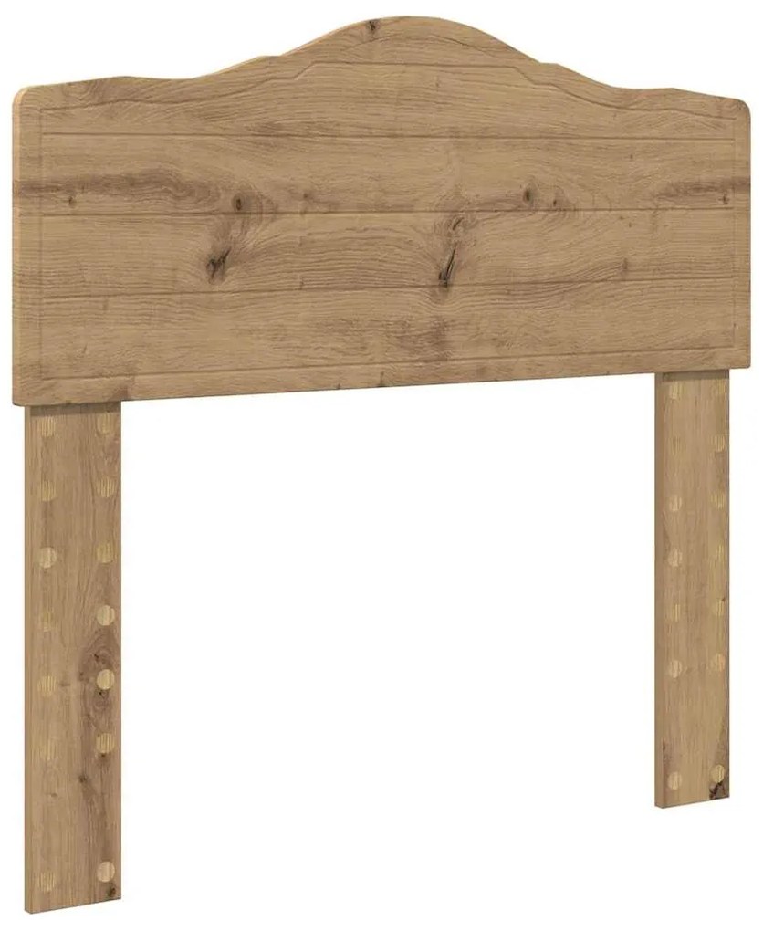 vidaXL Κεφαλάρι με κεφαλάρι Artisan Oak 100 cm Επεξεργασμένο ξύλο