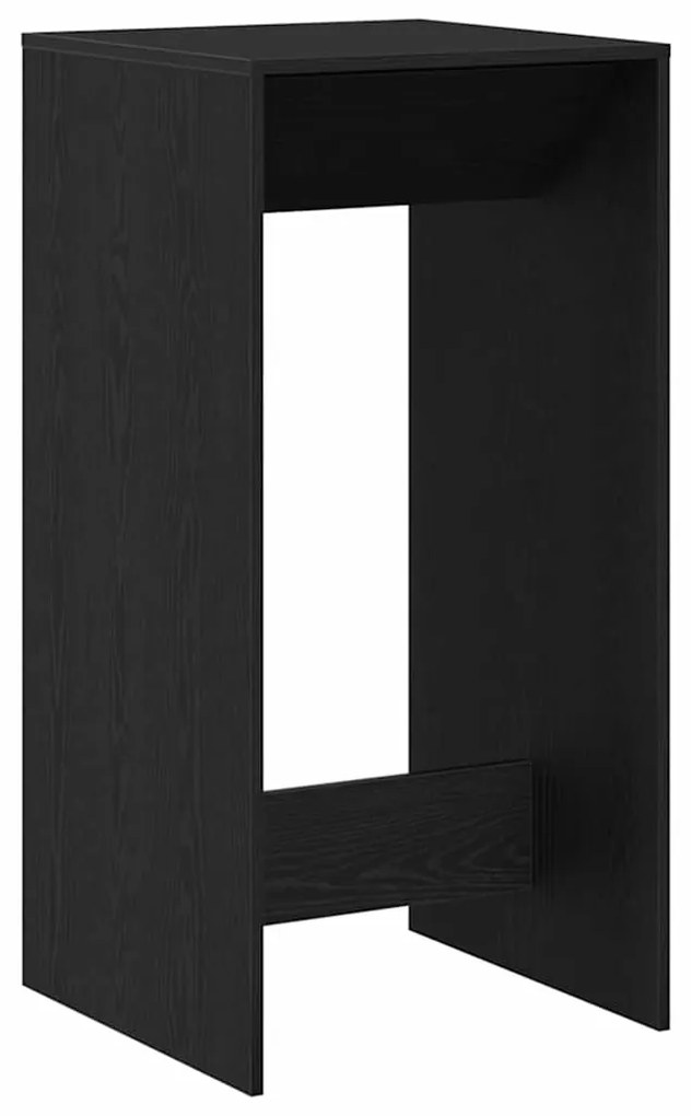vidaXL Τραπέζι μπαρ Μαύρη Οξυά 51 x 50 x 103.5 εκ. Επεξεργασμένο ξύλο