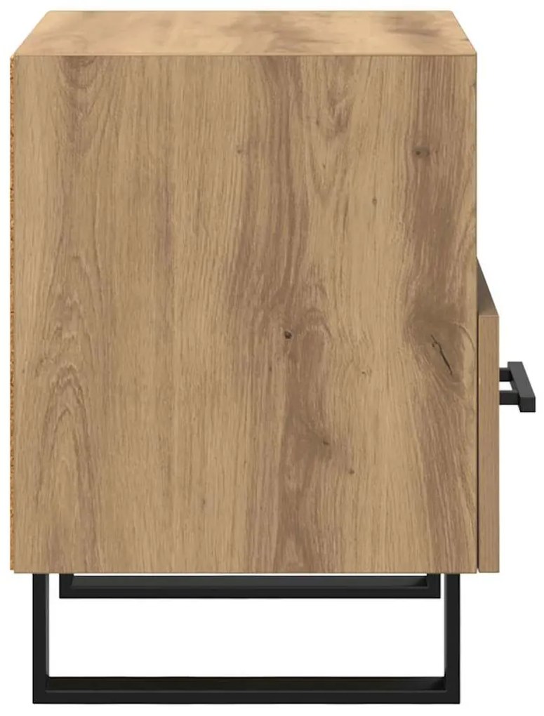 vidaXL Κομοδίνο Artisan Oak 40 x 35 x 47,5 εκ Επεξεργασμένο ξύλο