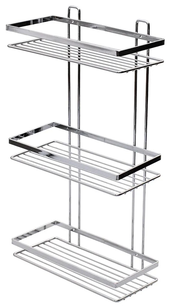 Ραφιέρα Μπάνιου Τριπλή Estia Elegant Inox 02-8697
