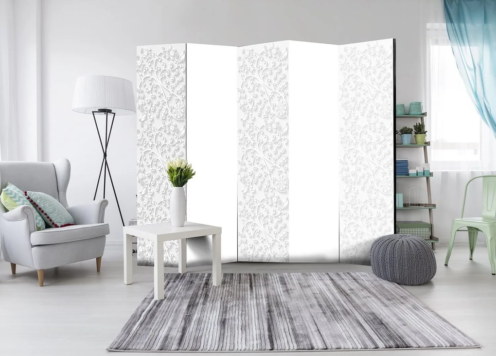 Διαχωριστικό με 5 τμήματα - Room divider – Floral pattern II 225x172