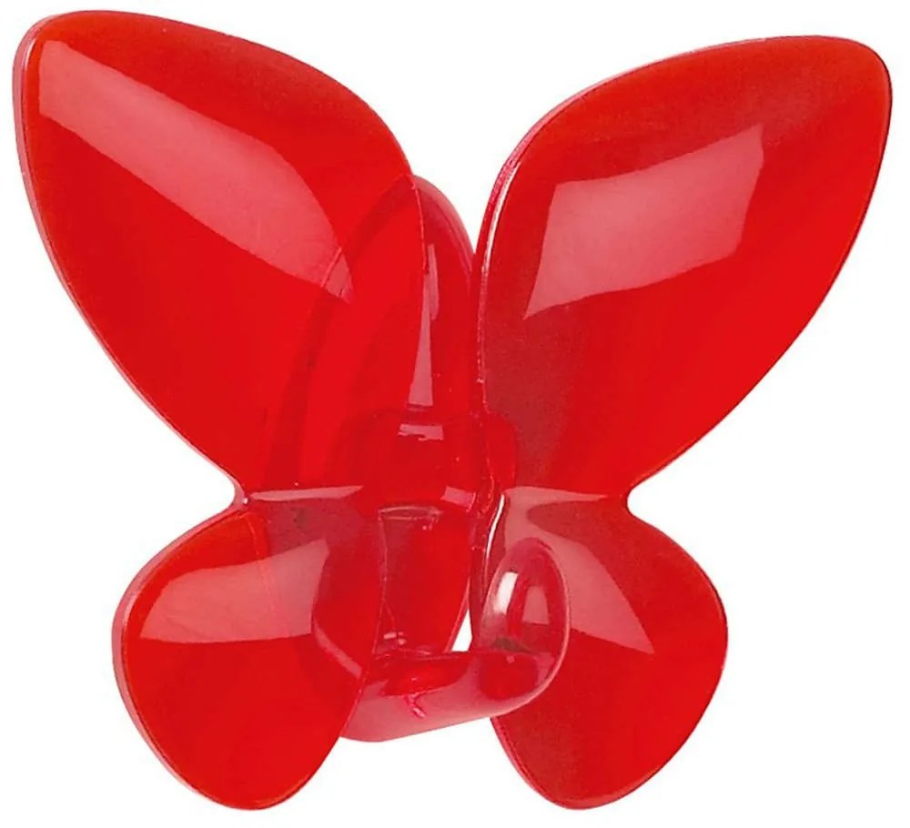 Κρεμαστράκι Bathdeco Mariposa 05211.002 - 13946 Clear Red Πλαστικό