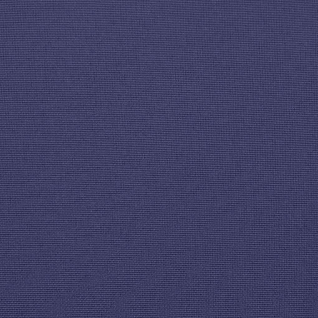 Μαξιλάρια Πάγκου Κήπου Ναυτικό Μπλε 180x50x7 εκ. Ύφασμα Oxford - Μπλε