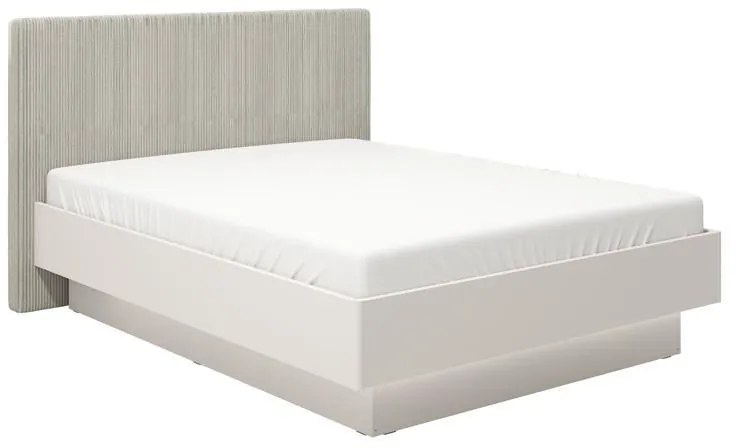 Επενδυμένο Κρεβάτι LUCCA 180 Υπέρδιπλο Cashmere με Μπέζ Ύφασμα 180x200εκ. 198x214x115 εκ.