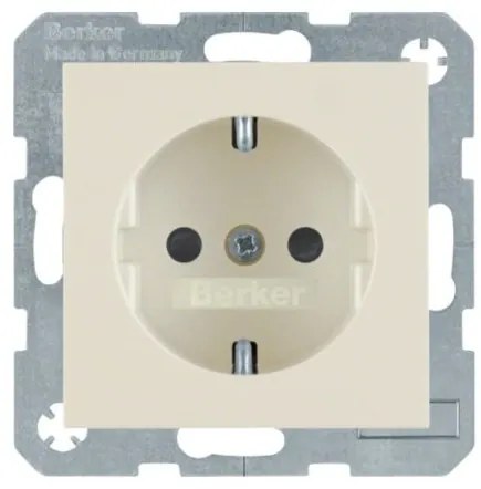 Πρίζα Σούκο Ασφαλείας Μπεζ Berker S.1 41238982 Hager-41238982-Μπεζ 41238982