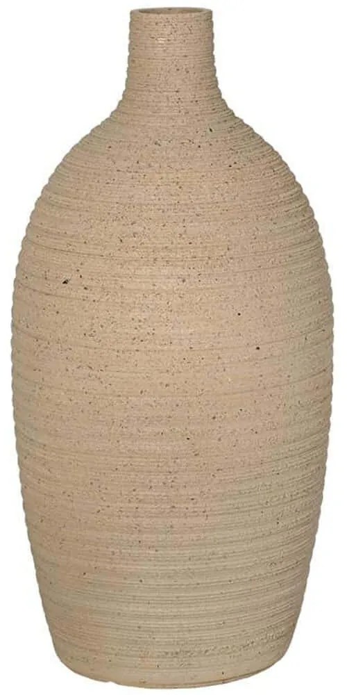 Βάζο 374-225-594 30x30x76cm Beige Πολυρεσίνη