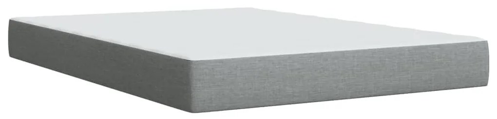 ΚΡΕΒΑΤΙ BOXSPRING ΜΕ ΣΤΡΩΜΑ ΑΝΟΙΧΤΟ ΓΚΡΙ 140X190 ΕΚ. ΥΦΑΣΜΑΤΙΝΟ 3285373