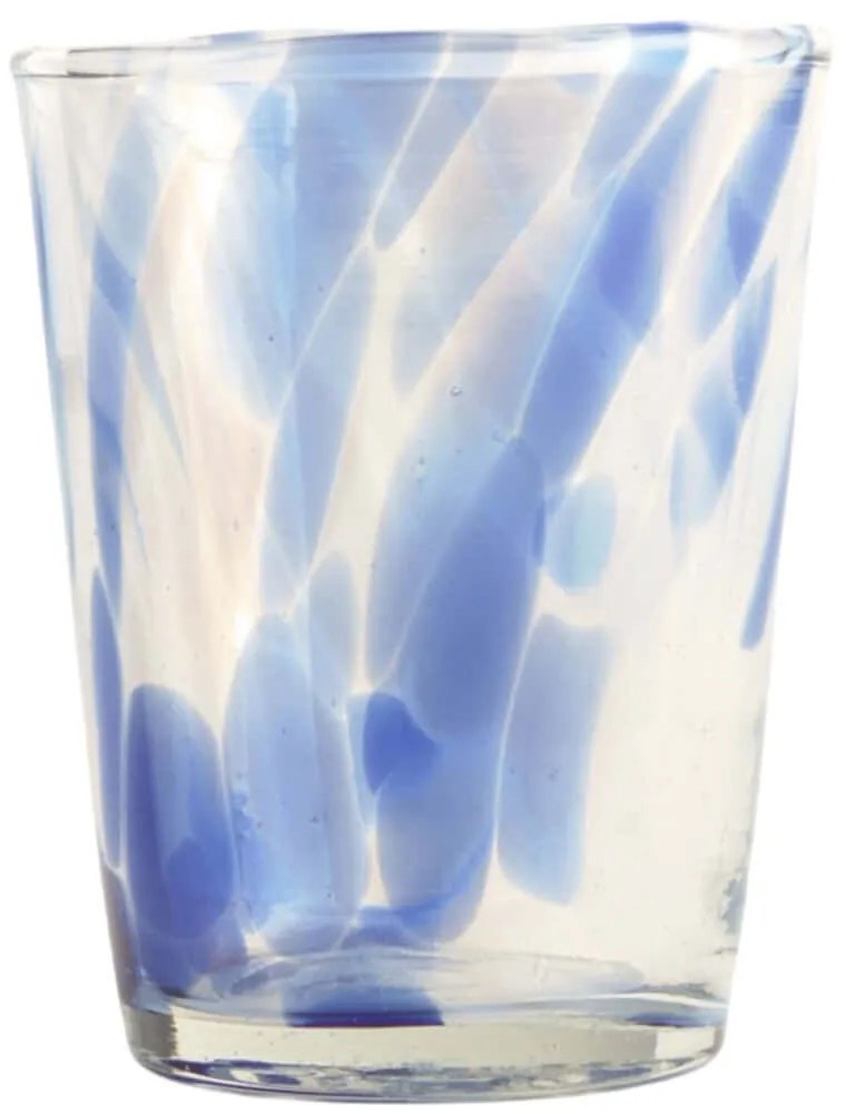 Ποτήρι Νερού Beira CABEIRAVASMMUL Φ8x9cm Blue Calma House Γυαλί