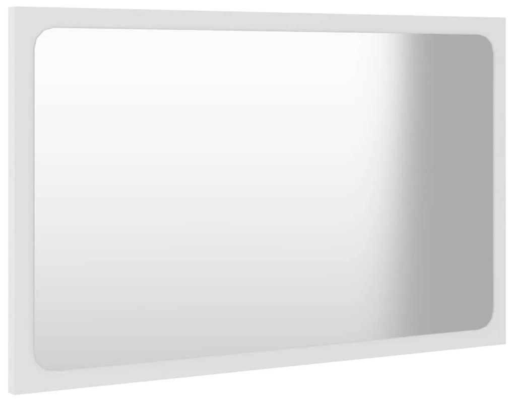 vidaXL Σετ Επίπλων Μπάνιου 2 Τεμαχίων Λευκό από Επεξεργασμένο Ξύλο