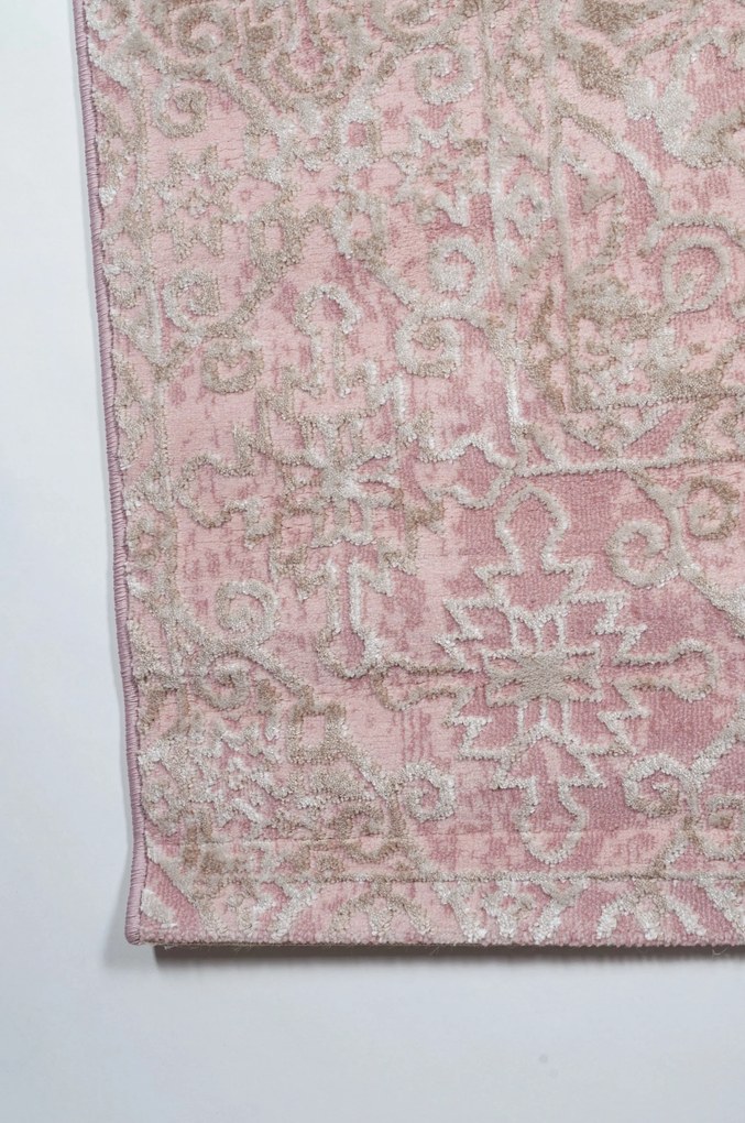 ΧΑΛΙ VELVET 7323/Rose - 160cm - Στρογγυλό - 2002752