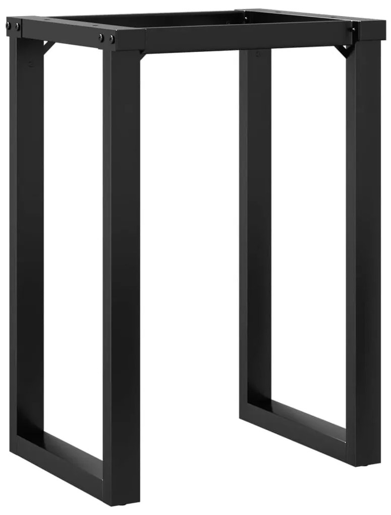 vidaXL Πόδια Τραπεζιού Σαλονιού σε Σχήμα «Ο» 50x40x73 εκ. Ατσάλι