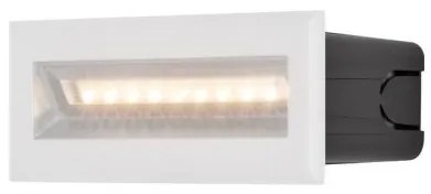Απλίκα Φωτιστικό Τοίχου Χωνευτό Led Μέταλλο Bosca H5,4 Φ13,7 Maytoni-O045SL-L5W3K-Λευκό O045SL-L5W3K