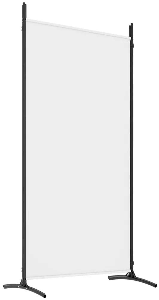 Διαχωριστικό Δωματίου με 4 Πάνελ Λευκό 346x180 εκ. από Ύφασμα - Λευκό