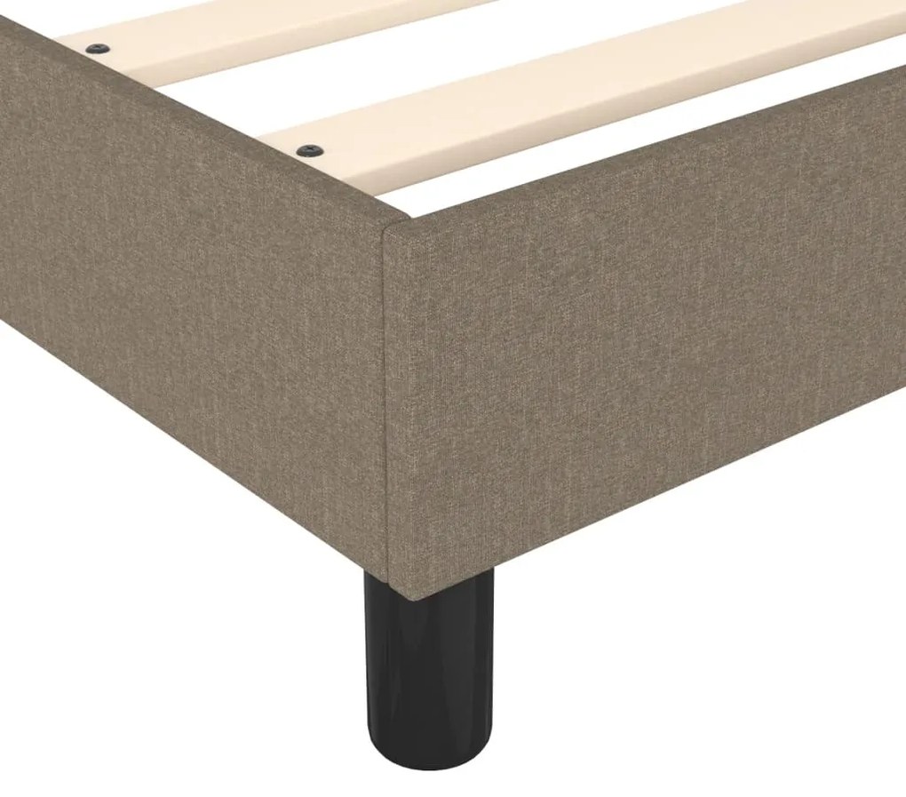 ΚΡΕΒΑΤΙ BOXSPRING ΜΕ ΣΤΡΩΜΑ TAUPE 90X190 ΕΚ.ΥΦΑΣΜΑΤΙΝΟ 3144041