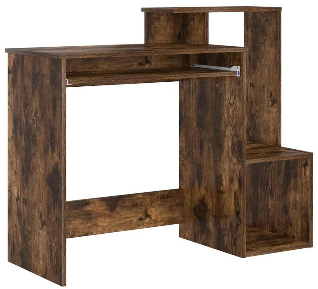 vidaXL Γραφείο Καπνιστή δρυς 106 x 40 x 88.5 εκ Επεξεργασμένο ξύλο