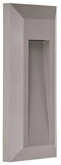 Απλίκα LED Εξωτερικού Χώρου Eurolamp 145-52060 Grey