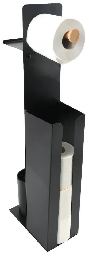 Σταντ Για Χαρτί Υγείας + Πιγκάλ Spirella Black