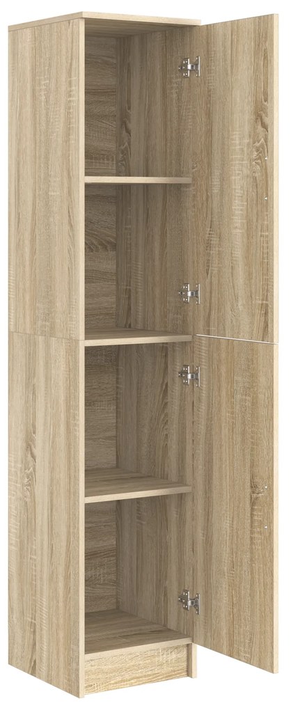 vidaXL Μπουφές Sonoma oak Μοριοσανίδες με φινίρισμα σε χρώμα Sonoma oak
