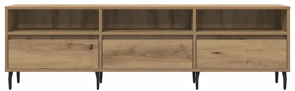 vidaXL Έπιπλο Τηλεόρασης τεχνίτης Δρυς 150x30x44,5 εκ.