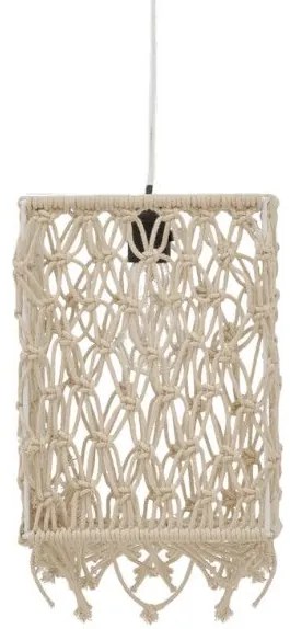 Φωτιστικό Οροφής Maton Inart E27 Φυσικό 30X22X110 εκ 311-000008 311-000008 Καφέ