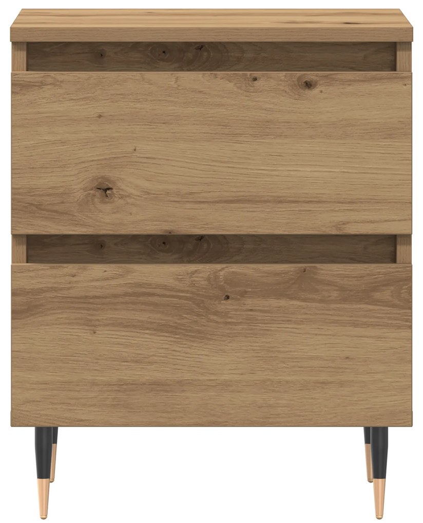 vidaXL Κομοδίνο Artisan Oak 40x35x50 εκ. Κατασκευασμένο από τεχνητό ξύλο