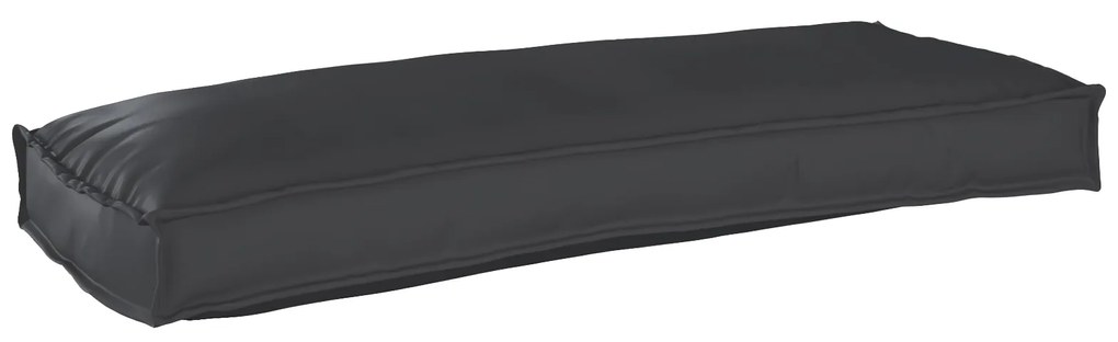 vidaXL Μαξιλάρια Παλέτας για Μπάγκο 2 τεμ Μαύρο 100x40x8 εκ Υφάσματα Oxford